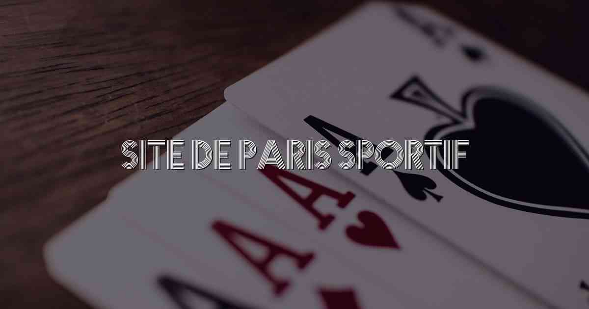 Site de Paris Sportif