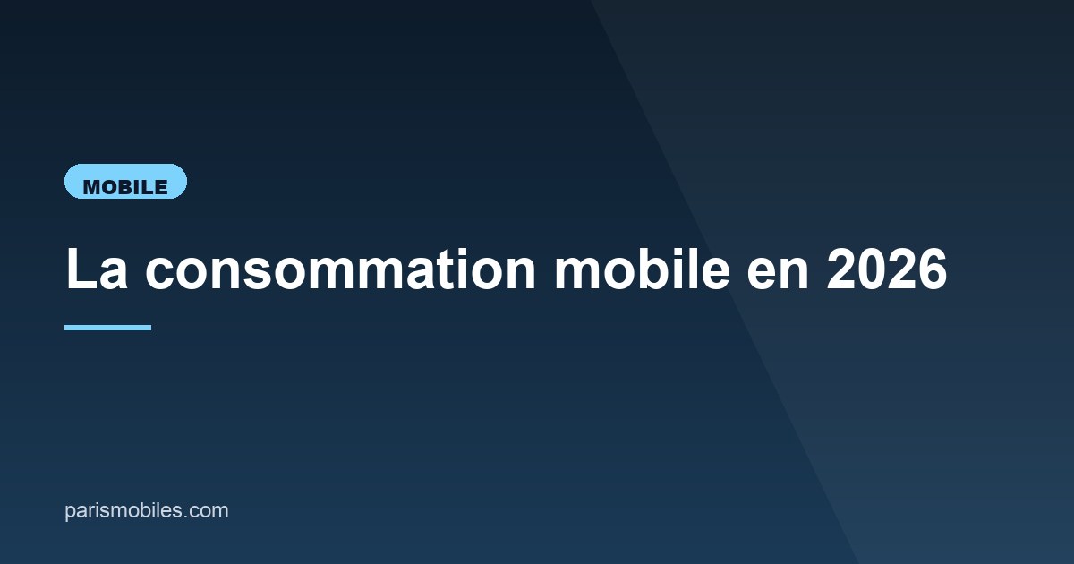 Illustration de l'article consacré à la consommation mobile